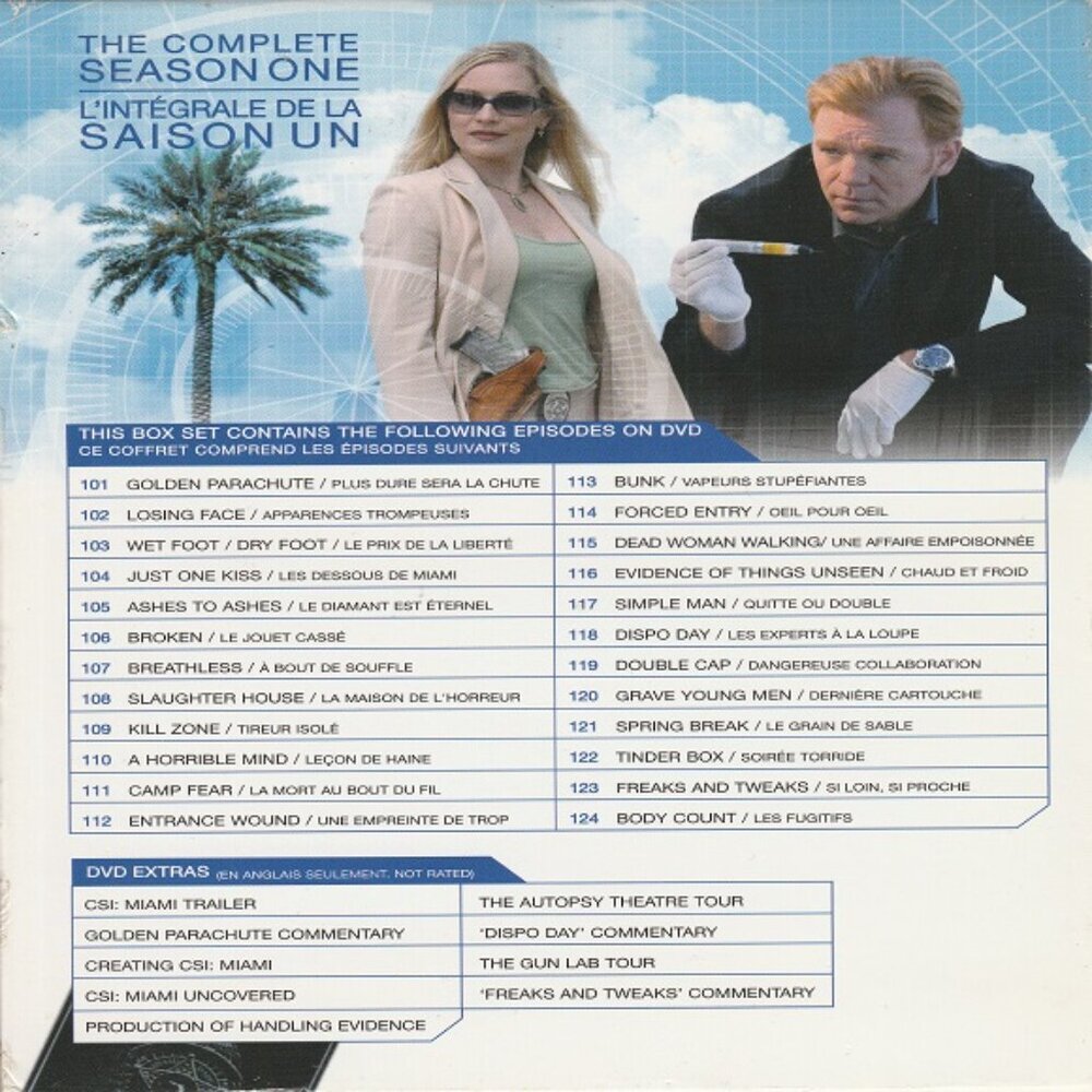 CSI Miami - The Complete Season One - Picture 2 of 2